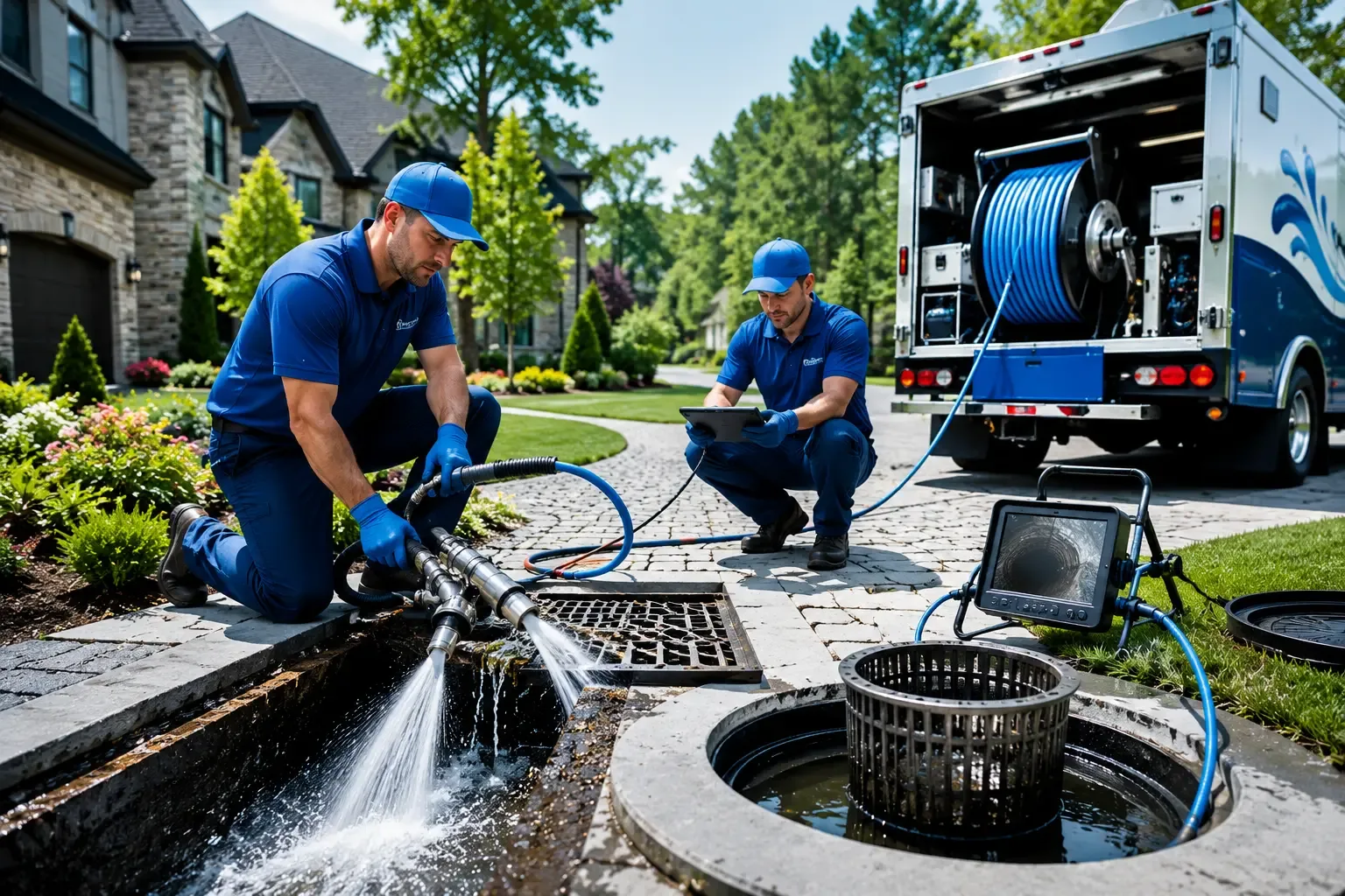 Local outdoor drain cleaning professionals in Heiskell, TN